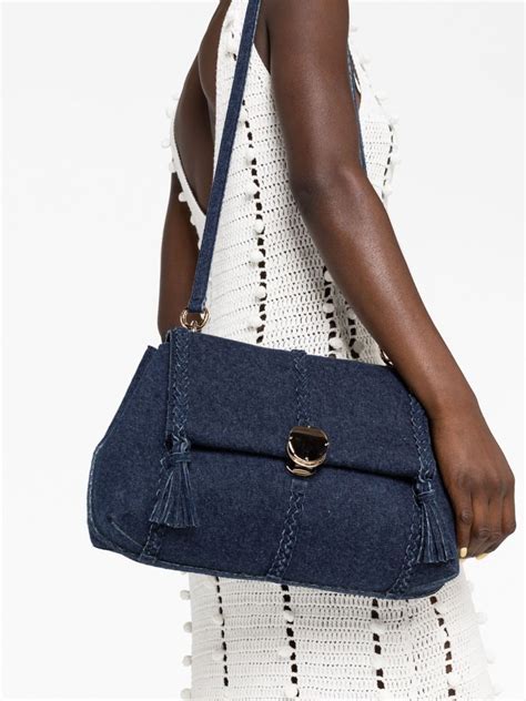 chloe yellow bag|chloe denim bag.